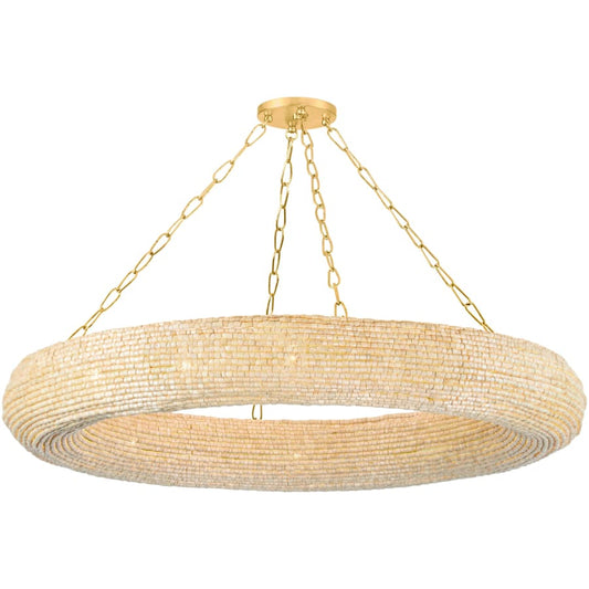 Corbett Lighting Lure 16 Light 50" Wide Ring Chandelier