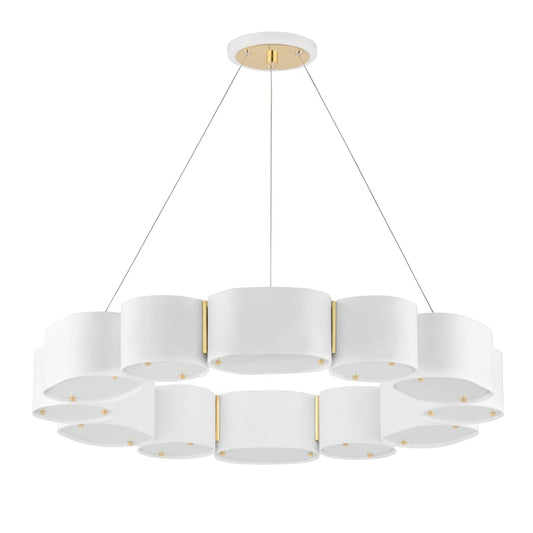 Corbett Lighting Opal 12 Light 30" Wide Ring Chandelier