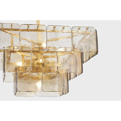 Corbett Lighting Regal 9 Light 25" Wide Waterfall Chandelier
