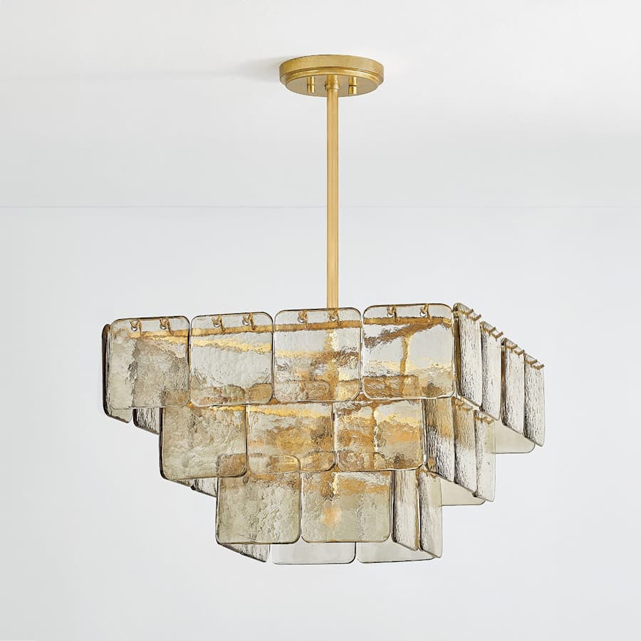Corbett Lighting Regal 9 Light 25" Wide Waterfall Chandelier