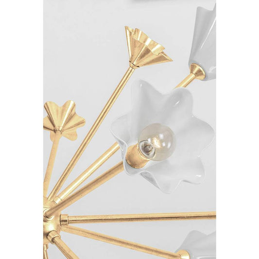 Corbett Lighting Julieta 12 Light 40" Wide Sputnik Chandelier
