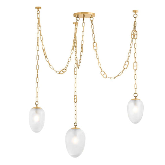 Corbett Lighting Daith 3 Light 48" Wide Multi Light Pendant
