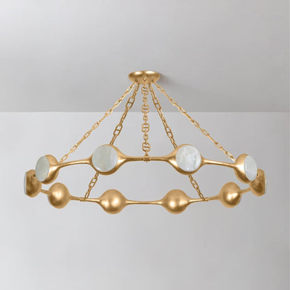Corbett Lighting Riviere 52" Wide LED Ring Chandelier