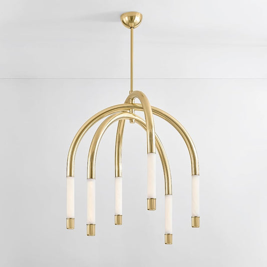 Corbett Lighting Zeme 34" Wide LED Abstract Chandelier