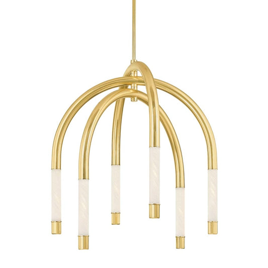 Corbett Lighting Zeme 34" Wide LED Abstract Chandelier