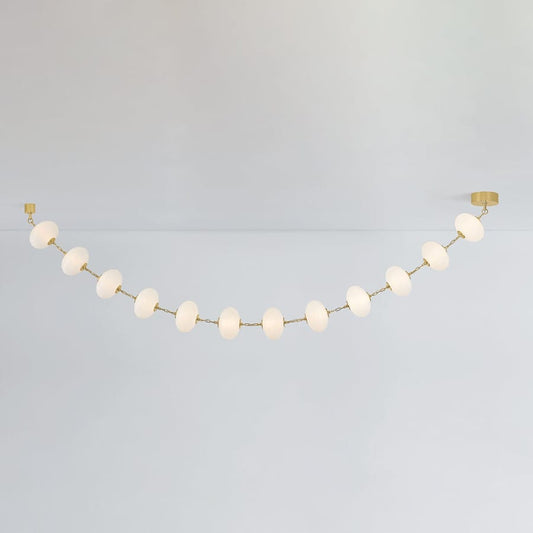 Corbett Lighting Nephele 138" Wide Linear Chandelier