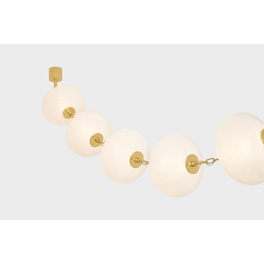 Corbett Lighting Nephele 178" Wide Linear Chandelier