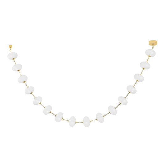 Corbett Lighting Nephele 178" Wide Linear Chandelier