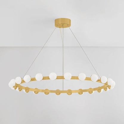 Corbett Lighting Linus 46" Wide Ring Chandelier