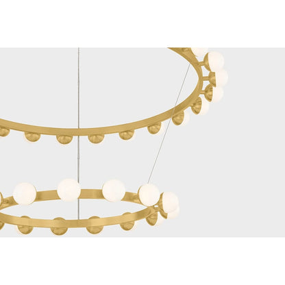 Corbett Lighting Linus 46" Wide Ring Chandelier