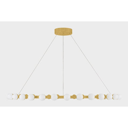 Corbett Lighting Linus 61" Wide Ring Chandelier