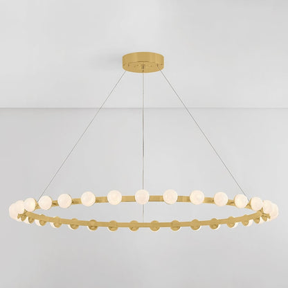 Corbett Lighting Linus 61" Wide Ring Chandelier