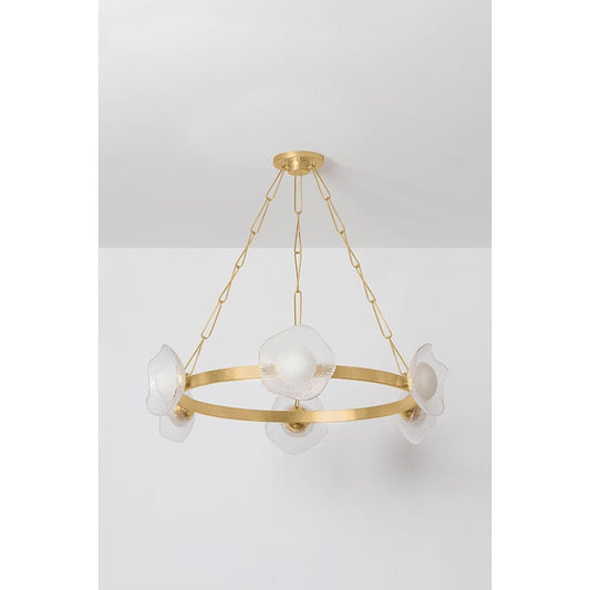 Corbett Lighting Almandine 42" Wide Ring Chandelier