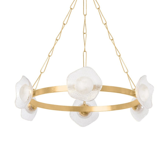 Corbett Lighting Almandine 42" Wide Ring Chandelier