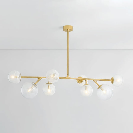 Corbett Lighting Glasgow 8 Light 22" Wide Linear Pendant