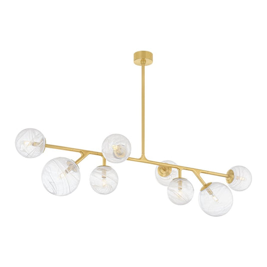Corbett Lighting Glasgow 8 Light 22" Wide Linear Pendant