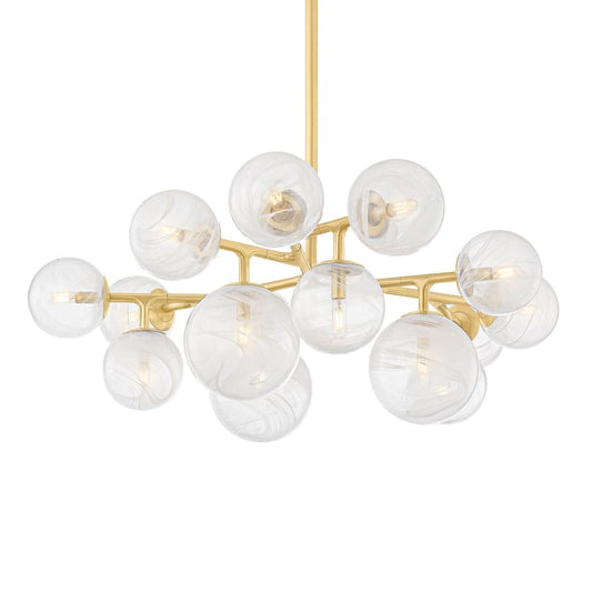 Corbett Lighting Glasgow 15 Light 46" Wide Chandelier