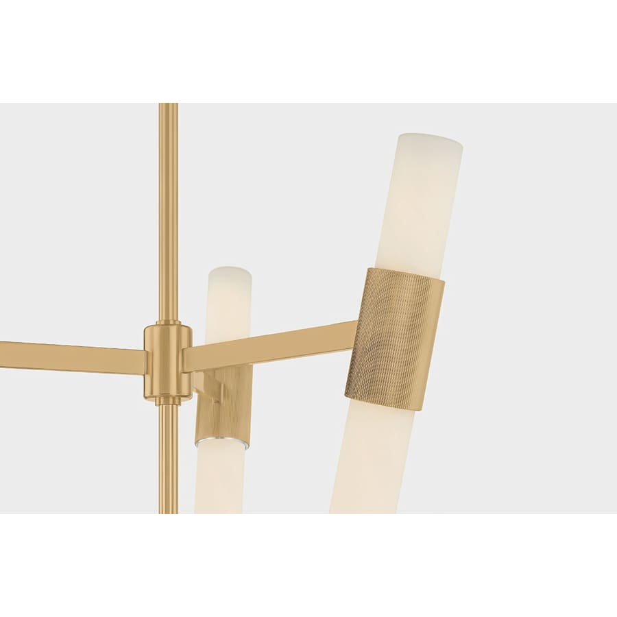 Corbett Lighting Krakow 22" Wide LED Pendant with Cloud Glass Shades