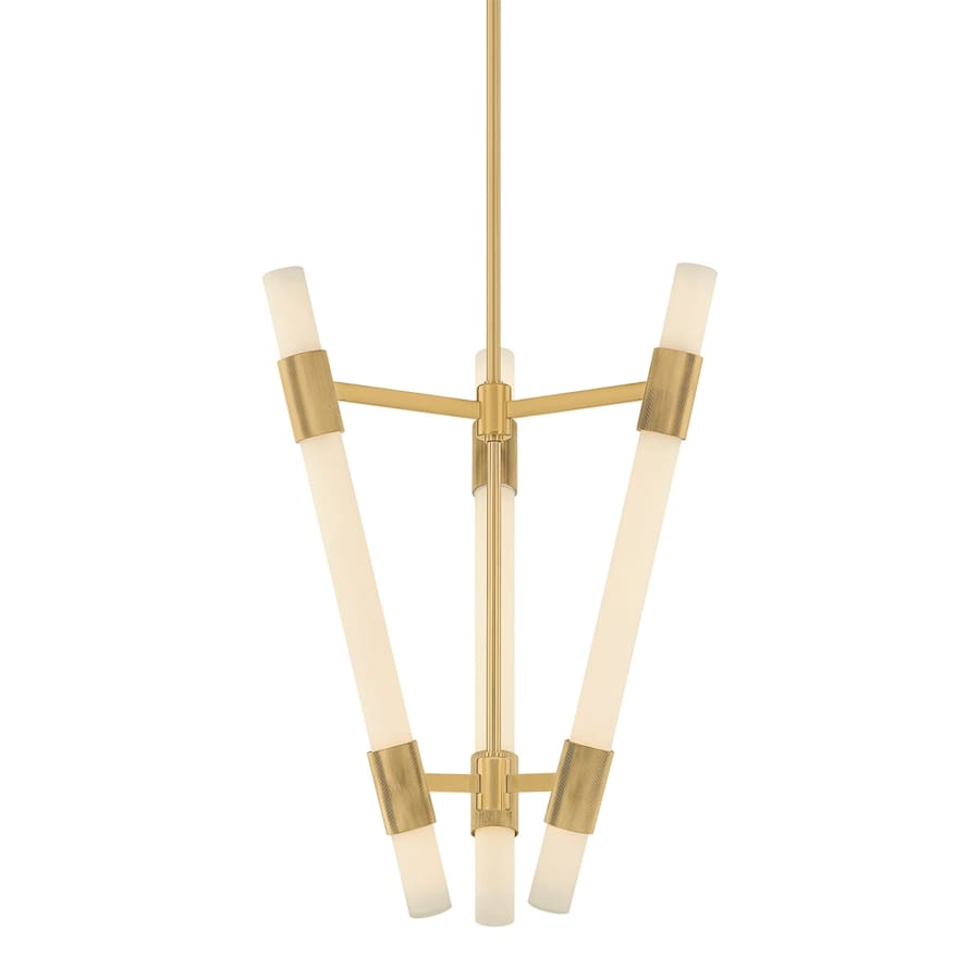 Corbett Lighting Krakow 22" Wide LED Pendant with Cloud Glass Shades