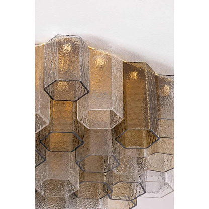 Corbett Lighting Helsinki 6 Light 26" Wide Flush Mount Waterfall Ceiling Fixture