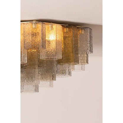 Corbett Lighting Helsinki 6 Light 26" Wide Flush Mount Waterfall Ceiling Fixture