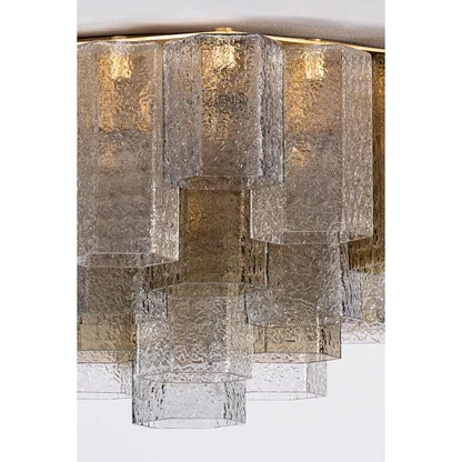 Corbett Lighting Helsinki 6 Light 26" Wide Flush Mount Waterfall Ceiling Fixture