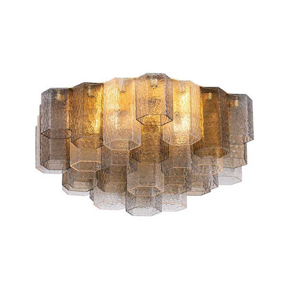 Corbett Lighting Helsinki 6 Light 26" Wide Flush Mount Waterfall Ceiling Fixture