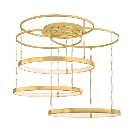 Corbett Lighting Chiasso 56" Wide LED Multi Light Pendant