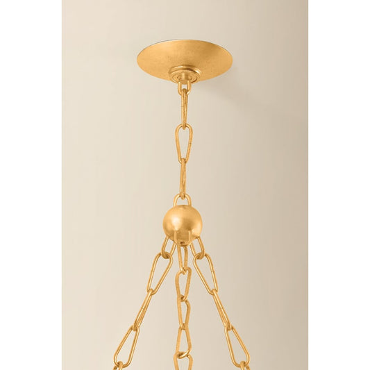 Corbett Lighting Galle 20 Light 54" Wide Abstract Chandelier with Oyster Shell Shades