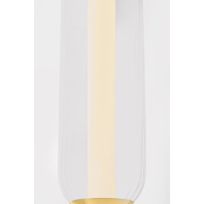Corbett Lighting Fiorello 64" Wide LED Abstract Multi Light Pendant with Optic Glass Shades