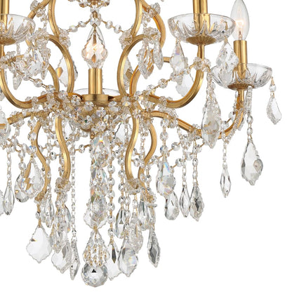 Crystorama Lighting Group Filmore 6 Light 23" Wide Crystal Chandelier with Swarovski Strass Crystal Accents