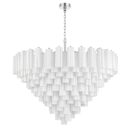 Crystorama Lighting Group Addis 28 Light 49" Wide Waterfall Chandelier