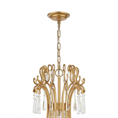 Crystorama Lighting Group Arcadia 15 Light 46" Wide Crystal Candle Style Chandelier with Hand Cut Crystal Accents
