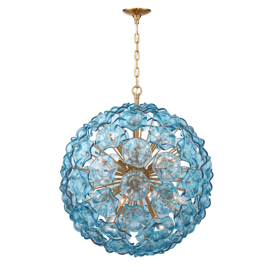Crystorama Lighting Group Esme 12 Light 28" Wide Globe Chandelier