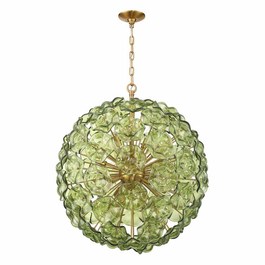 Crystorama Lighting Group Esme 12 Light 28" Wide Globe Chandelier
