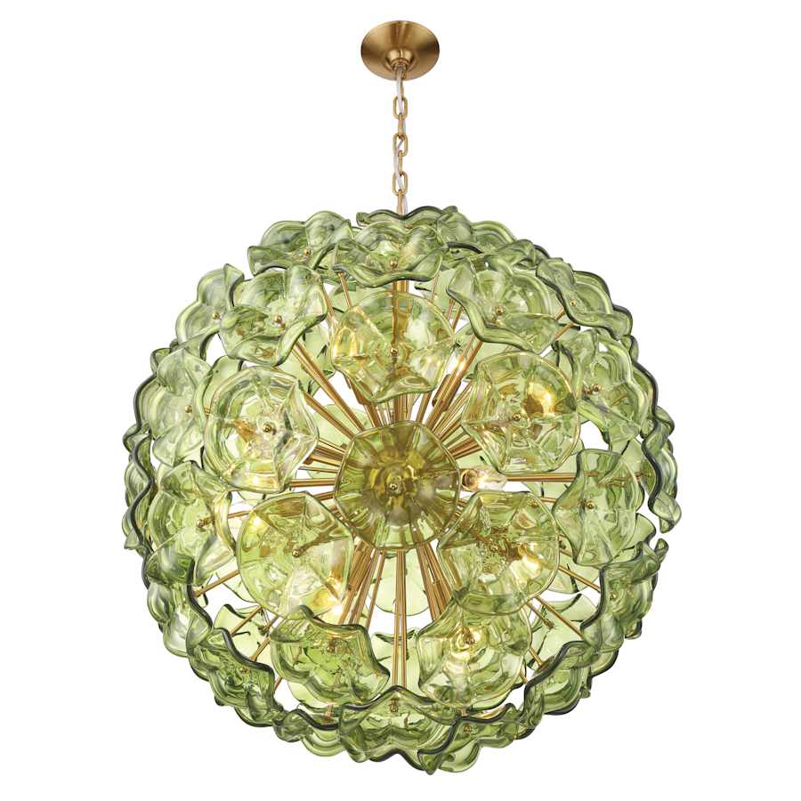 Crystorama Lighting Group Esme 12 Light 28" Wide Globe Chandelier