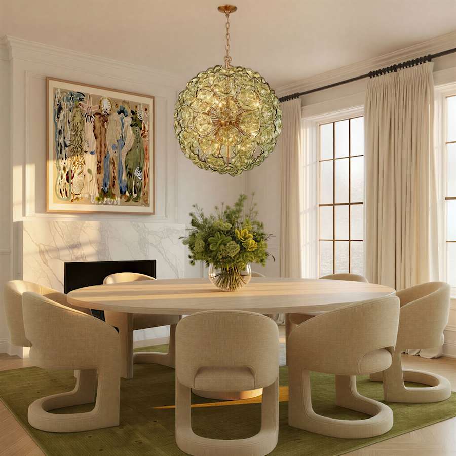 Crystorama Lighting Group Esme 12 Light 28" Wide Globe Chandelier