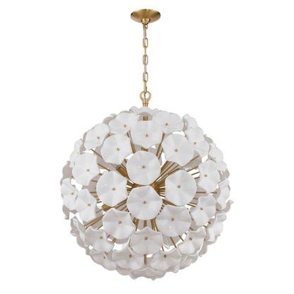 Crystorama Lighting Group Esme 12 Light 28" Wide Globe Chandelier