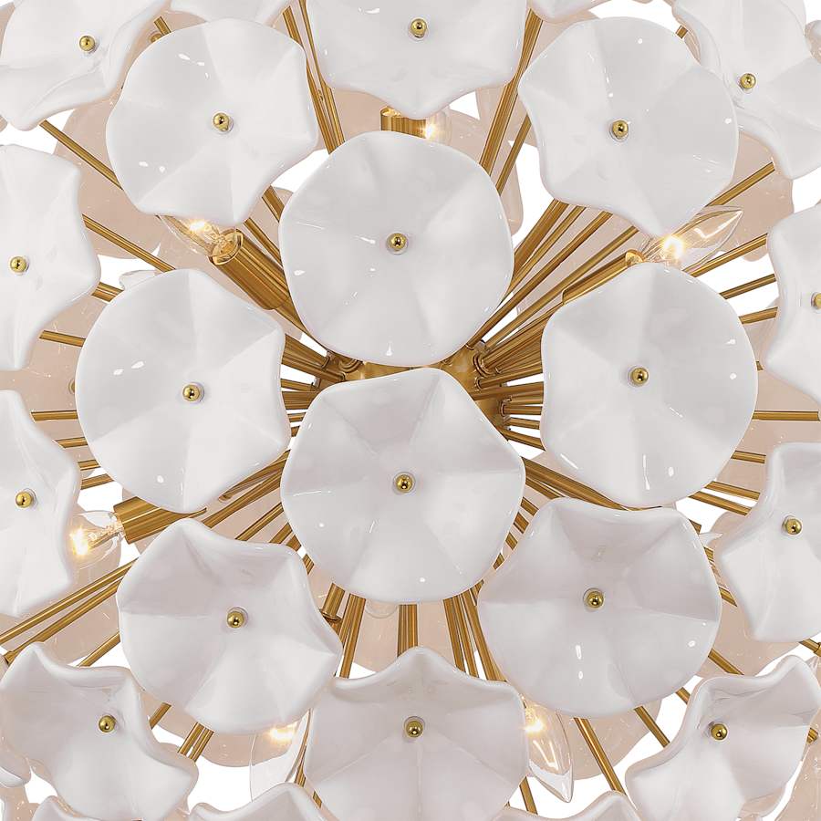 Crystorama Lighting Group Esme 12 Light 28" Wide Globe Chandelier