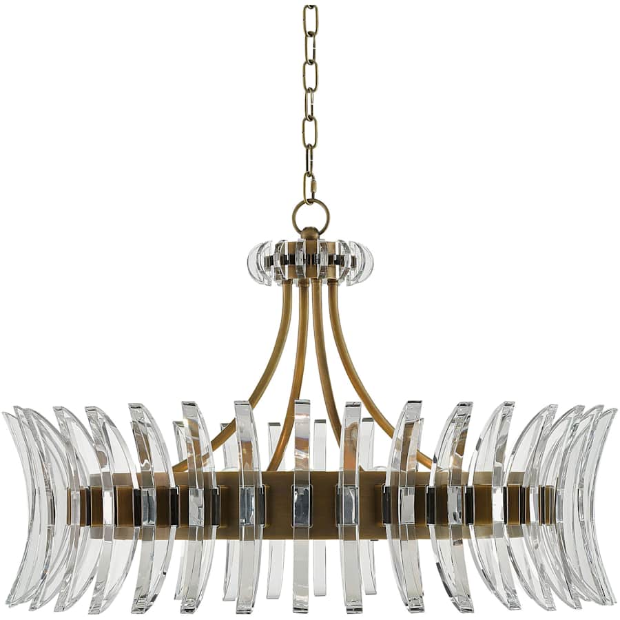 Currey and Company Coquette 8 Light 29" Wide Chandelier