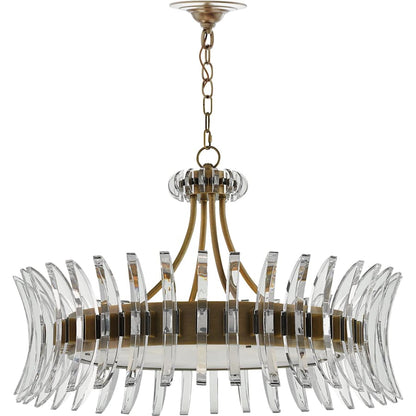 Currey and Company Coquette 8 Light 29" Wide Chandelier