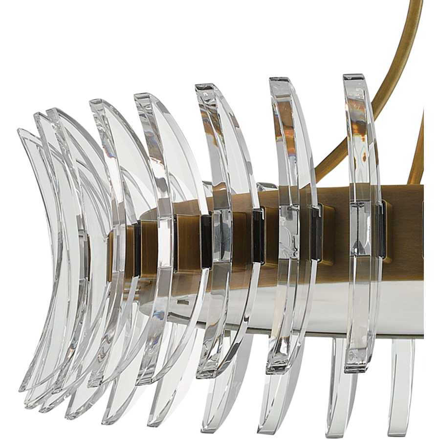 Currey and Company Coquette 8 Light 29" Wide Chandelier