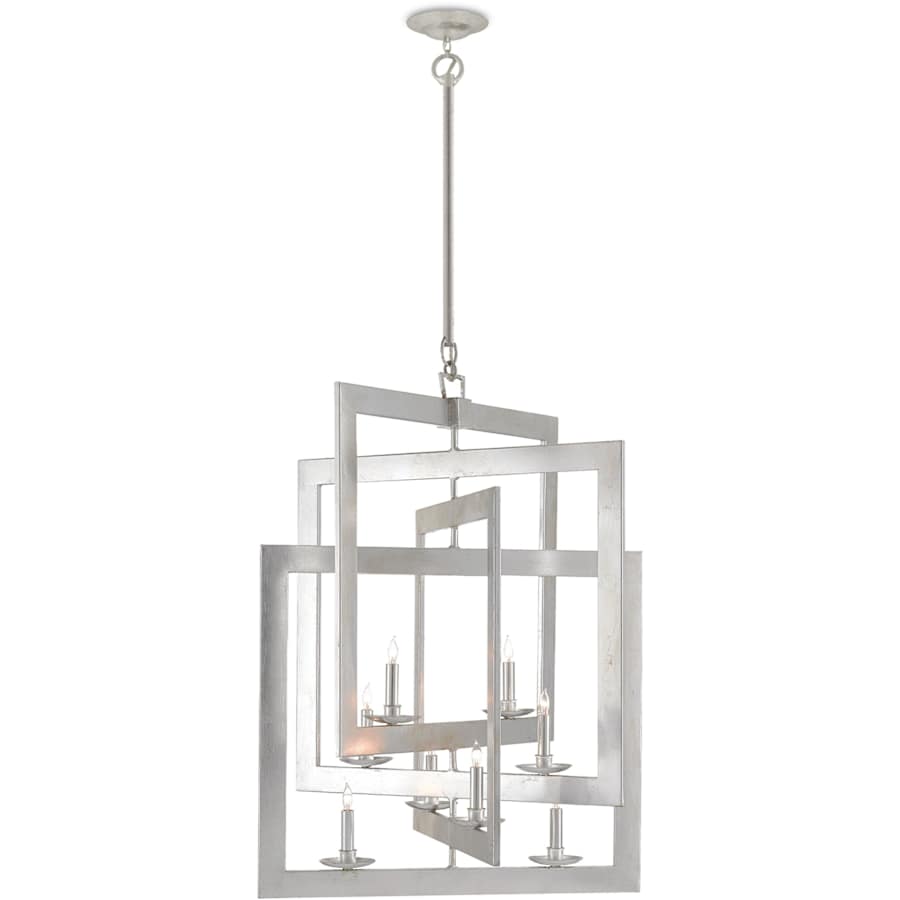 Currey and Company Middleton 8 Light 28" Wide 3 Tier Candle Style Chandelier