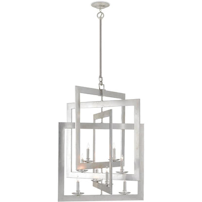 Currey and Company Middleton 8 Light 28" Wide 3 Tier Candle Style Chandelier