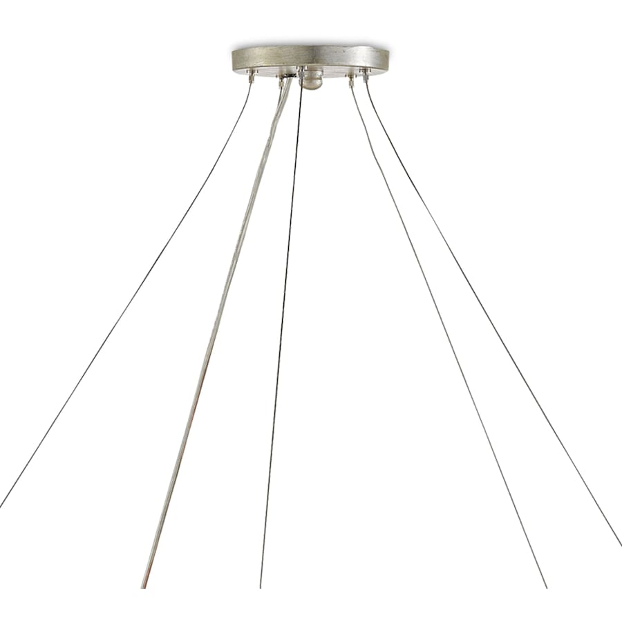 Currey and Company Ringmaster 10 Light 46" Wide Single Tier Candle Style Chandelier