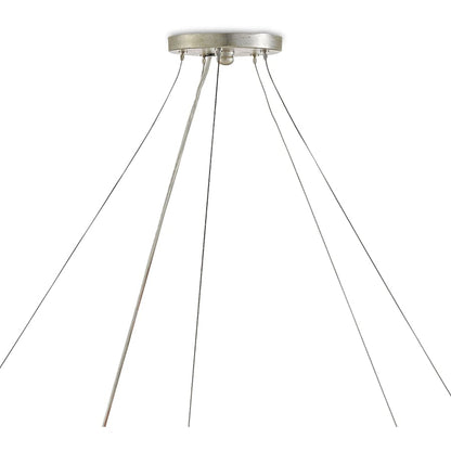 Currey and Company Ringmaster 10 Light 46" Wide Single Tier Candle Style Chandelier
