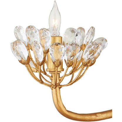 Currey and Company Agave Americana 22 Light 42" Wide 5 Tier Chandelier