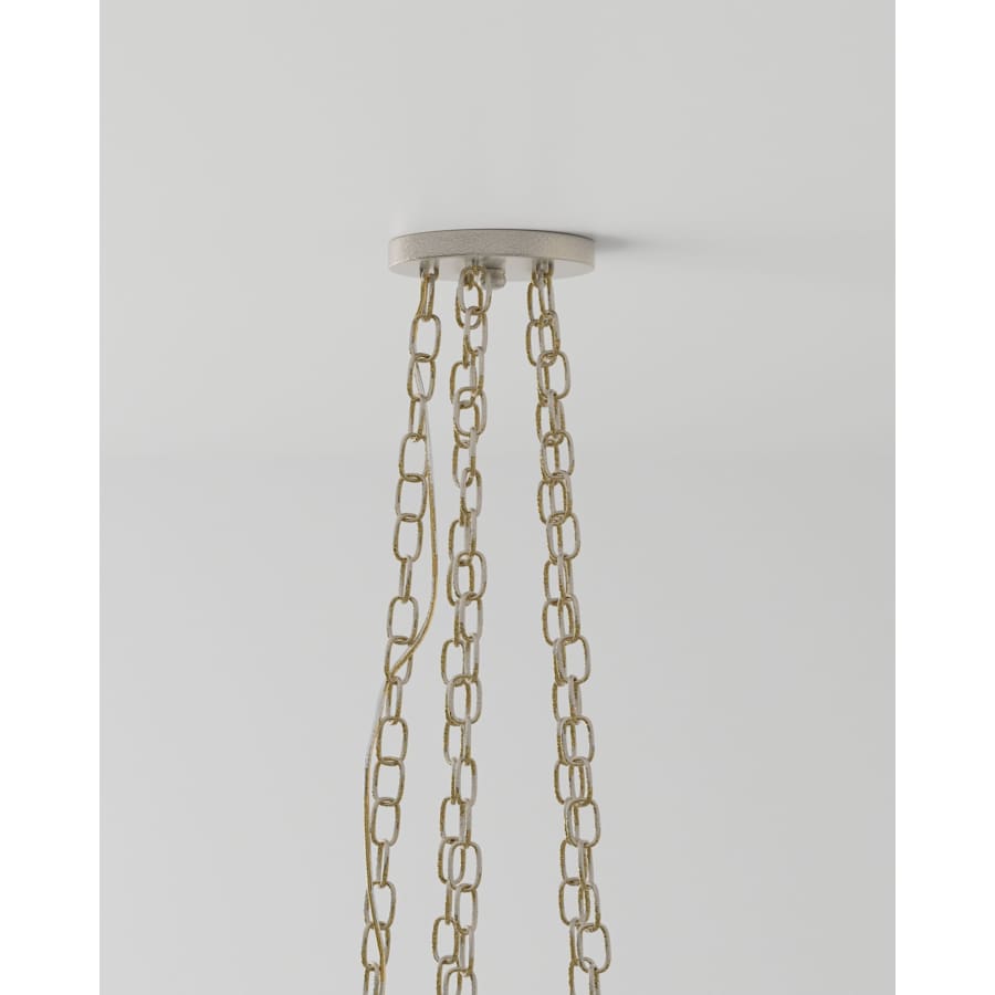 Currey and Company Forest 10 Light 62" Wide Wrought Iron Chandelier