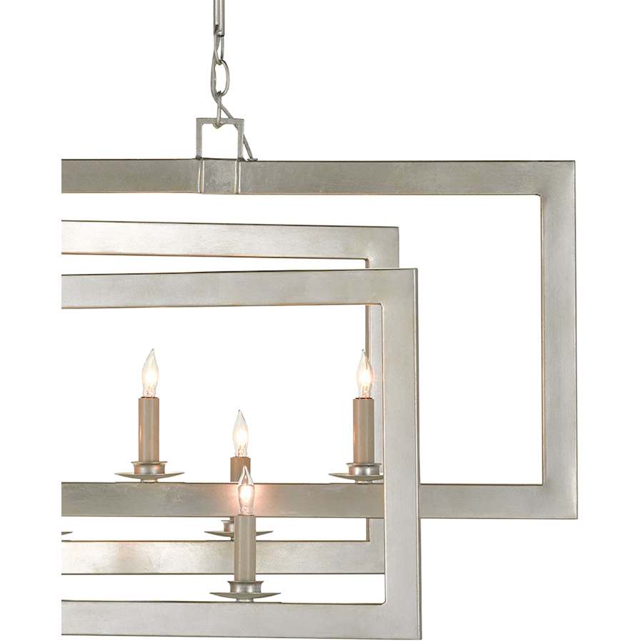 Currey and Company Middleton 11 Light 54" Wide Wrought Iron Chandelier