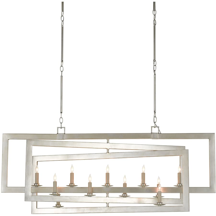 Currey and Company Middleton 11 Light 54" Wide Wrought Iron Chandelier